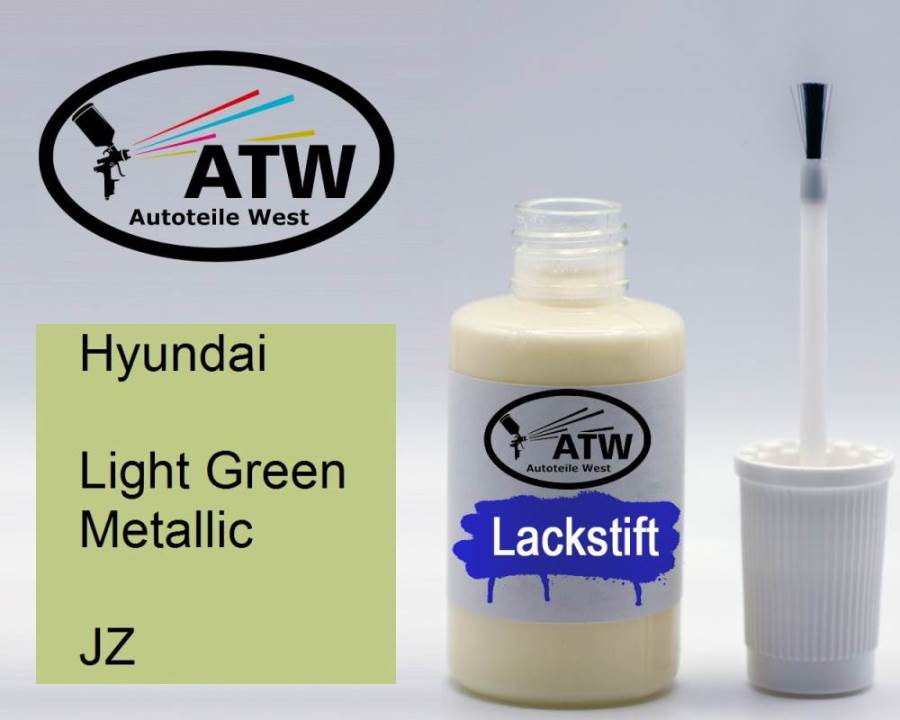 Hyundai, Light Green Metallic, JZ: 20ml Lackstift, von ATW Autoteile West.